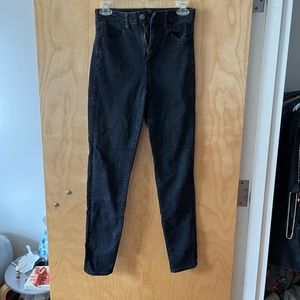American Eagle Size 4 Black Jeggings